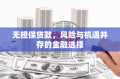 虎林无担保贷款，风险与机遇并存的金融选择