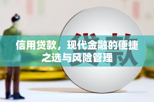 虎林信用贷款，现代金融的便捷之选与风险管理