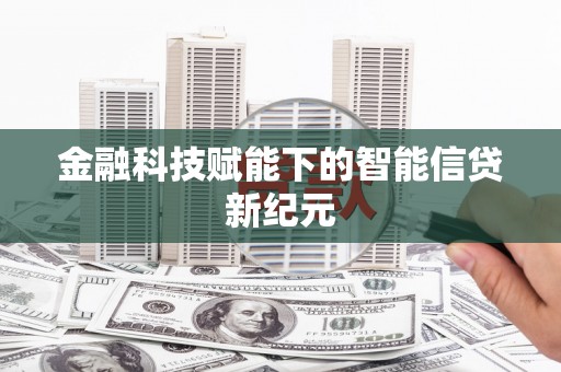 虎林金融科技赋能下的智能信贷新纪元