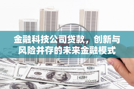虎林金融科技公司贷款，创新与风险并存的未来金融模式