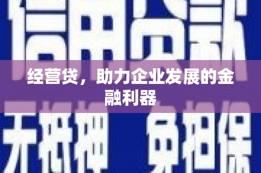 虎林经营贷，助力企业发展的金融利器