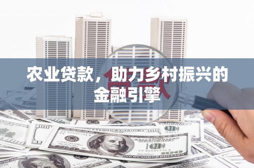虎林农业贷款，助力乡村振兴的金融引擎