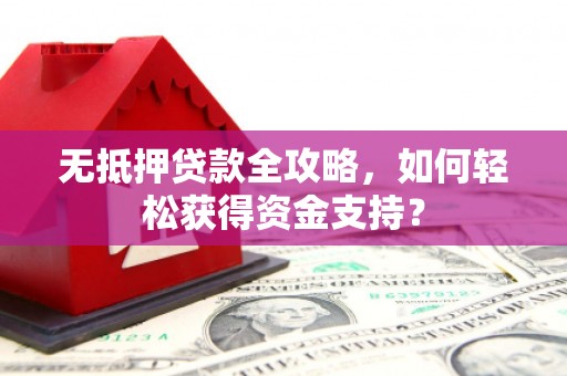 虎林无抵押贷款全攻略，如何轻松获得资金支持？