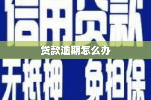 虎林贷款逾期怎么办