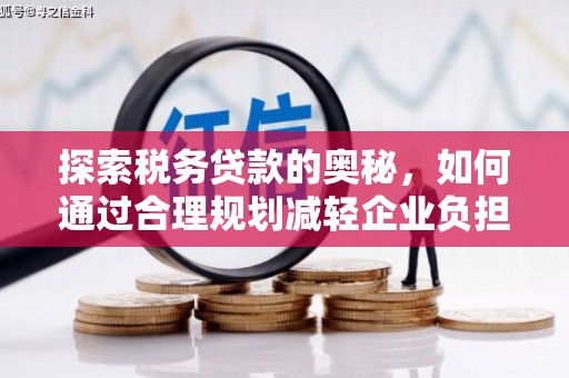 虎林探索税务贷款的奥秘，如何通过合理规划减轻企业负担