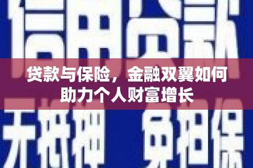 虎林贷款与保险，金融双翼如何助力个人财富增长