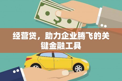 虎林经营贷，助力企业腾飞的关键金融工具
