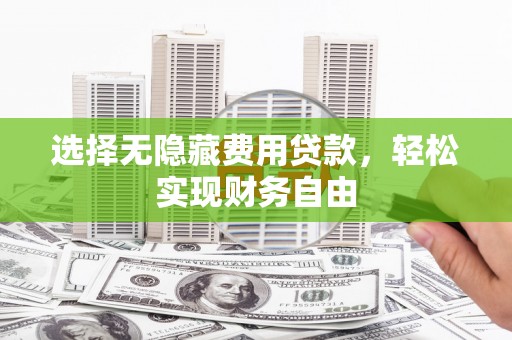 虎林选择无隐藏费用贷款，轻松实现财务自由