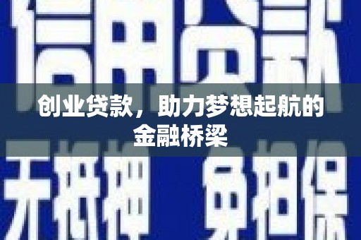 虎林创业贷款，助力梦想起航的金融桥梁