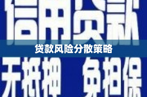 虎林贷款风险分散策略