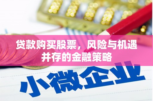 虎林贷款购买股票，风险与机遇并存的金融策略