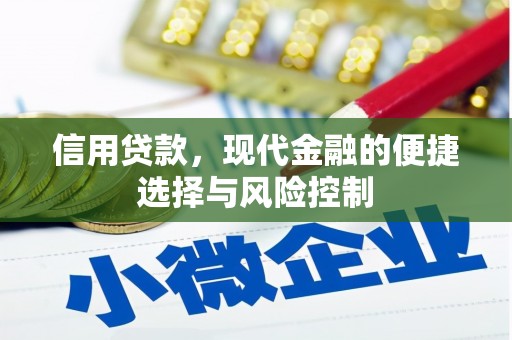 虎林信用贷款，现代金融的便捷选择与风险控制