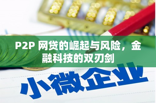 虎林P2P 网贷的崛起与风险，金融科技的双刃剑