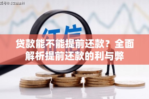 虎林贷款能不能提前还款？全面解析提前还款的利与弊