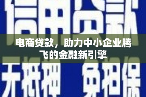 虎林电商贷款，助力中小企业腾飞的金融新引擎