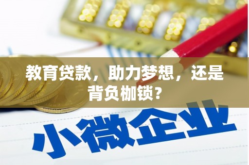 虎林教育贷款，助力梦想，还是背负枷锁？