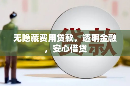 虎林无隐藏费用贷款，透明金融，安心借贷