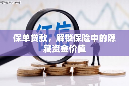 虎林保单贷款，解锁保险中的隐藏资金价值