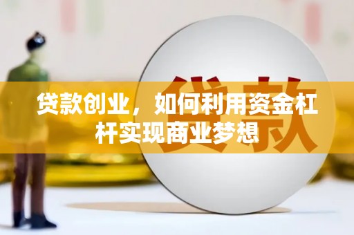 虎林贷款创业，如何利用资金杠杆实现商业梦想