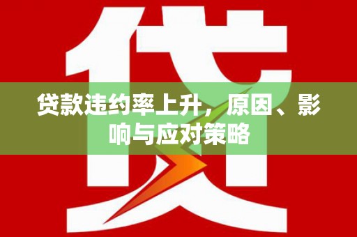 虎林贷款违约率上升，原因、影响与应对策略