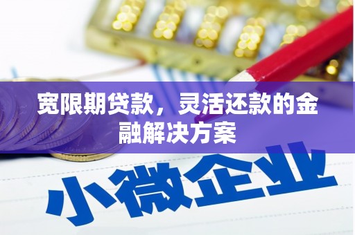 虎林宽限期贷款，灵活还款的金融解决方案