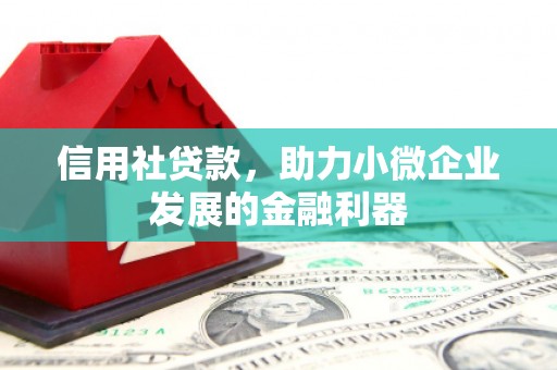 虎林信用社贷款，助力小微企业发展的金融利器