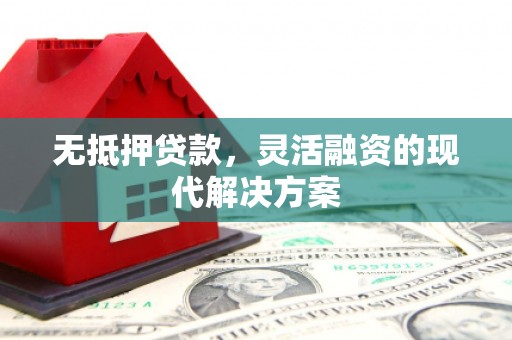 虎林无抵押贷款，灵活融资的现代解决方案