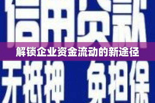 虎林解锁企业资金流动的新途径