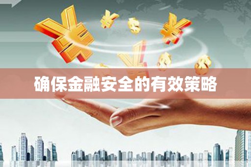 虎林确保金融安全的有效策略