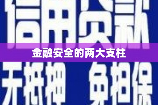 虎林金融安全的两大支柱